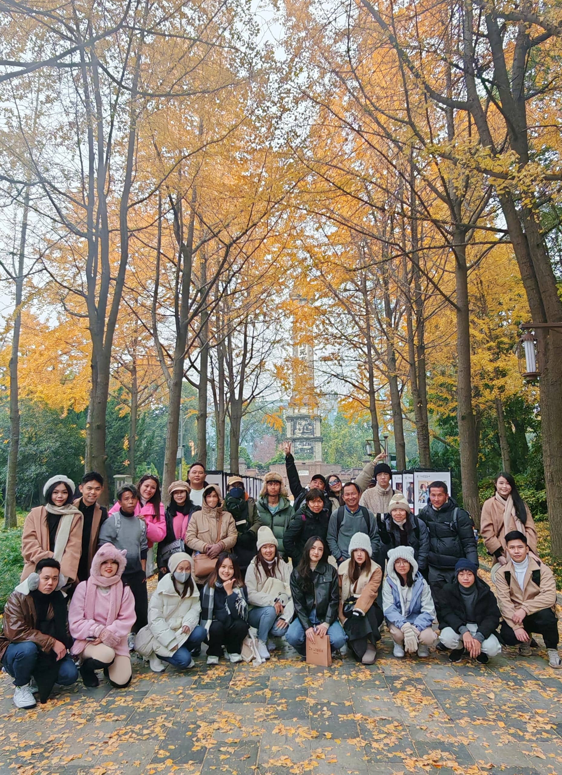 T For Travel 九寨沟顾客雪景团合照