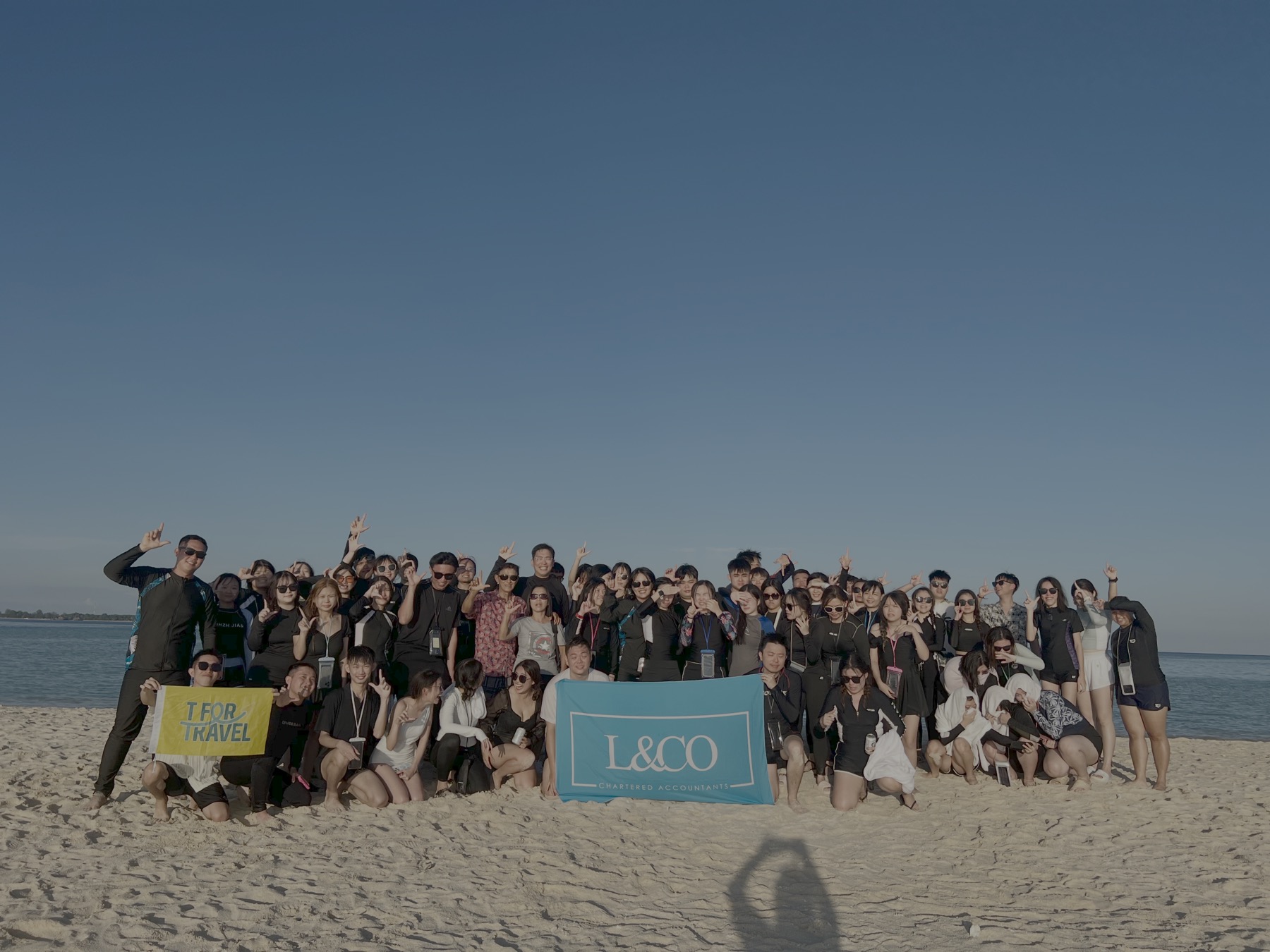T For Travel 公司奖励团顾客合照