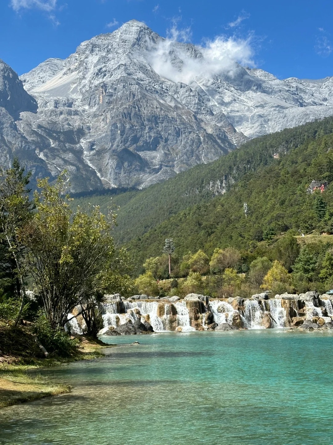 Yunnan snow mountain scenery